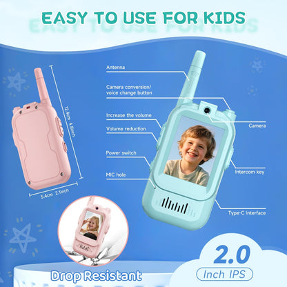 KiddoComs - Video Walkie Talkie